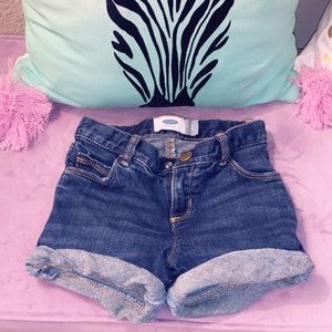 Denim shorts